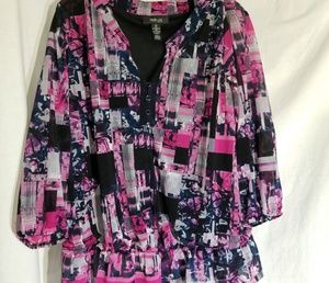 Style&co. Woman 2X pink blouse